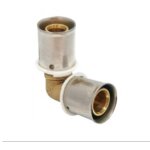 Raccord per  sertir - coude gal - diamtre 16 mm boutt