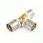 Raccord per à sertir - té égal - diamètre 16 mm boutté Raccord per à sertir - té égal - diamètre 16 mm boutté