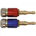 Raccord rapide femelle  clapet ox / ad  6, 3 x 10 mm - 730148d castolin