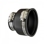 Raccord r�duit epdm branchement prise d'air - diam�tre 90 - 75 � 65 - 50 ten