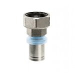 Raccord � sertir pour tube multicouche �32 � �crou libre femelle 33x42 rbm