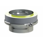Raccord - simple / double paroi duoten - inox - r�duit 125 - 150 / 200 ten