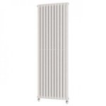 Radiateur eau chaude vertical double - piano 2 - 2180 w - 1820 x 792 mm - blanc irsap