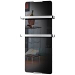 Radiateur sche serviette 600 w - vertical - noir chemin' arte
