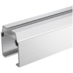 Rail en aluminium brut win slide 2 - pour volet coulissant 3m mantion