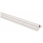 Rail de porte coulissante ou pliante - acier zingu - l 2000 mm monin