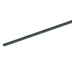 Rail de porte coulissante pvc slideline 55 + noir hettich