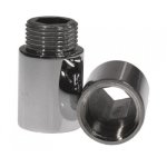 Rallonge chrom�e m�le / femelle, 6 pans int�rieurs, 20 / 27 longueur 25 mm riquier
