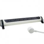 Rallonge multiprise parafoudre - 1, 5m - 6 prises legrand