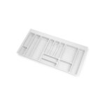 Range - couvert pour tiroir concept - vertex - plastique - blanc - 1000 mm emuca Range - couvert pour tiroir concept - vertex - plastique - blanc - 1000 mm emuca