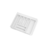 Range - couvert pour tiroir concept - vertex - plastique - blanc - 600 mm emuca Range - couvert pour tiroir concept - vertex - plastique - blanc - 600 mm emuca