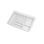 Range - couvert pour tiroir concept - vertex - plastique - blanc - 700 mm emuca Range - couvert pour tiroir concept - vertex - plastique - blanc - 700 mm emuca