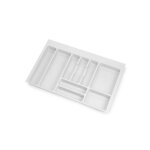 Range - couvert pour tiroir concept - vertex - plastique - blanc - 800 mm emuca Range - couvert pour tiroir concept - vertex - plastique - blanc - 800 mm emuca