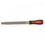 Rpe  bois demi - ronde 941 - manche bi - matire - piqre moyenne - 25x7 mm mob