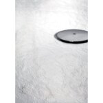Receveur de douche extra - plat 120x80cm - textur� pierre blanc mat - ipso jacob delafon