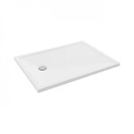 Receveur de douche extra - plat 120x90cm - bonde � gauche - blanc - camille jacob delafon