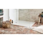 Receveur de douche extra - plat 160x90cm - textur� pierre blanc mat - ipso jacob delafon