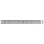 Rglet acier chrom mat - 250 x 13 x 0. 5 mm feku france universal diffusion