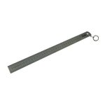 Rglet flexible 200 mm avec clip inox - graduation profonde anti - reflets sam outillage