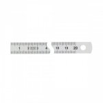 Rglet flexible - inox chrom - l 200mm wilmart