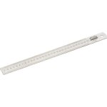 Rglet semi - rigide en acier inoxydable - graduation en mm sur une face - 300 mm sam outillage