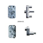 Renvoi de fouillot - axe 13 mm - entraxe 15 mm - g - 20544 - 02 ferco