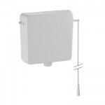 Rservoir wc indpendant - haut - simple chasse avec chanette ap123 geberit