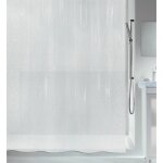 Rideau de douche - 180 x 200 cm - peva - blanc - gallet spirella