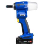 Riveteuse sur batterie birdie cas 18v / 2ah - pose rivets jusqu' 5mm - 1 chargeur + 1 batterie gesipa ...