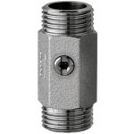 Robinet d'arrt droit mle - 15 x 21 mm - avec filtre plat presto