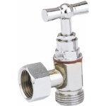 Robinet d'arrt querre - chrom - 12 / 17 - presse toupe bricozor