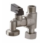 Robinet pour machine � laver - monobloc avec piquage riquier