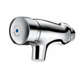 Robinet temporis� pour lavabo - eau froide - 12x17 - tempostop mural delabie