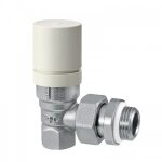Robinet thermostatique querre avec prrglage angulaire - 15x21 rbm