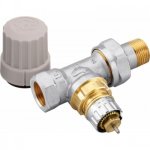 Robinet thermostatisable droit avec pr�r�glage - ra - in 15 - filetage 15x21 danfoss