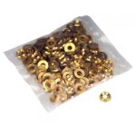 Rondelles cuvettes embouties laiton poli - sachet de 100 pièces - pour vis Ø3 bricozor Rondelles cuvettes embouties laiton poli - sachet de 100 pièces - pour vis Ø3 bricozor