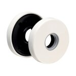 Rosaces bec - de - cane pour poigne - nylon - blanche ral 9016 - zd normbau