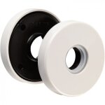 Rosaces bec - de - cane pour poign�e - nylon - gris manhattan - zd normbau