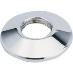 Rosace bombe  visser chrome - diamtre 50 mm - 15 / 21 - hauteur 9 mm riquier