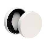 Rosaces borgne - nylon - blanche ral 9016 - zd normbau