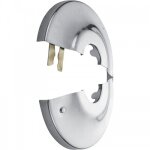 Rosace chrome ouvrante  12 riquier