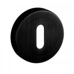 Rosaces cl� l pour cl� simple - design dcg - laiton noir brillant dcg