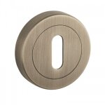 Rosaces cl� l pour cl� simple - design dcg - vieux laiton mat dcg