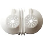 Rosace de finition blanche double riquier
