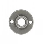 Rosace ronde bec - de - cane pour poign�e - fer c�ment� patin� - 970 bouvet