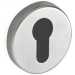 Rosaces rondes clé i pour cylindre - inox 304 brossé - kinox et linox vachette Rosaces rondes clé i pour cylindre - inox 304 brossé - kinox et linox vachette