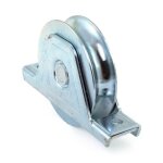Roue  gorge ronde sur roulements 338, support intrieur comunello