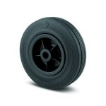 Roue multi - usage - caoutchouc - moyeu lisse -  80 mm - puretech tente