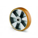 Roue polyurthane - rsistante - roulement  bille -  125 - novatech tente