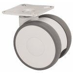 Roulette collectivité, bande polyamide, sur platine, roue pivotante tente Roulette collectivité, bande polyamide, sur platine, roue pivotante tente